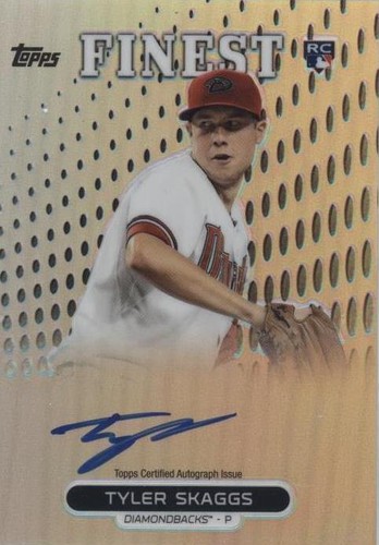 2013 Topps Finest - Tyler Skaggs #RA-TS