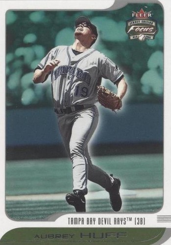 2002 Fleer Focus Jersey Edition - Aubrey Huff #176