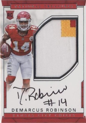 2016 Panini National Treasures Demarcus Robinson #128
