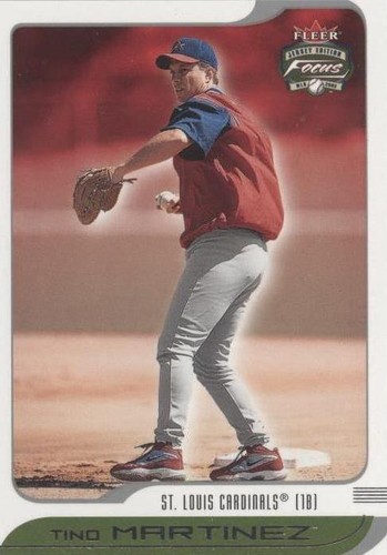 2002 Fleer Focus Jersey Edition - Tino Martinez #134