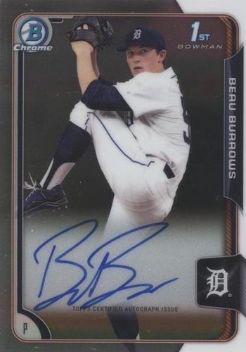 2015 Bowman Draft - Beau Burrows #BCA-BB