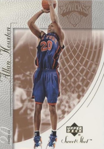 2002-03 Upper Deck Sweet Shot - Allan Houston #56