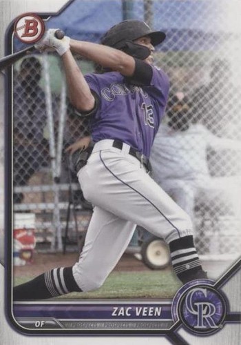 2022 Bowman - Zac Veen #BP-13