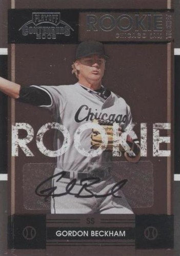 2008 Playoff Contenders - Gordon Beckham #82