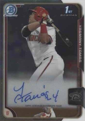 2015 Bowman - Yasmany Tomas #BCAP-YT