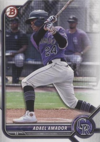 2022 Bowman - Adael Amador #BP-109