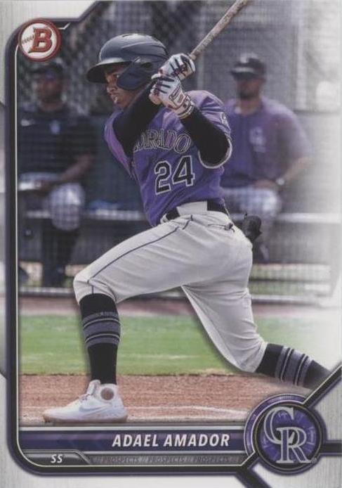 2022 Bowman - Adael Amador #BP-109