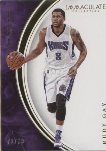 2015-16 Panini Immaculate Collection - Rudy Gay #40