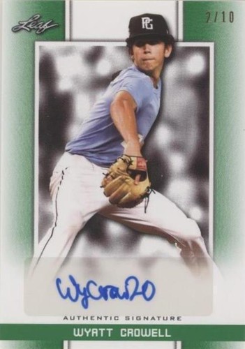 2019 Leaf Perfect Game National Showcase - Wyatt Crowell #BA-WC1