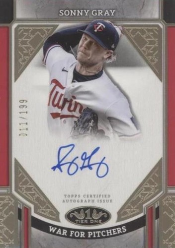 2024 Topps Tier One - Sonny Gray #ASA-SG