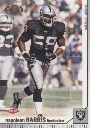 2002 Pacific Heads Update Napoleon Harris #124