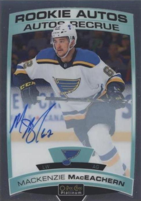 2019-20 O-Pee-Chee Platinum - MacKenzie MacEachern #R-MM