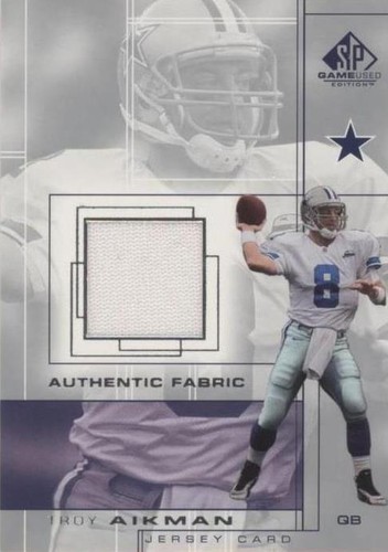 2001 SP Game Used Edition Troy Aikman #TA