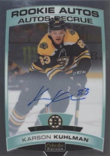 2019-20 O-Pee-Chee Platinum - Karson Kuhlman #R-KK