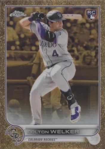 2022 Topps Gilded Collection - Colton Welker #60