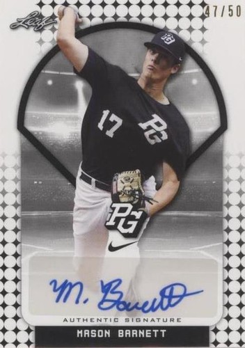 2018 Leaf Perfect Game National Showcase - Mason Barnett #BA-MB2