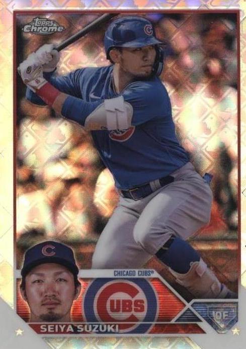2023 Topps Chrome Logofractor Edition - Seiya Suzuki #168