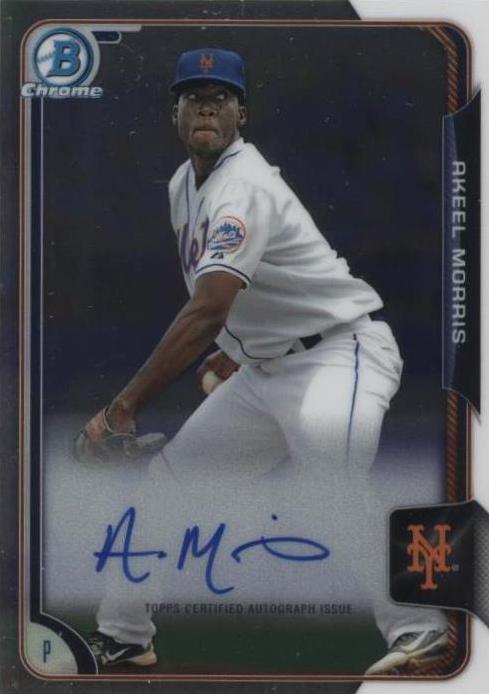 2015 Bowman Chrome - Akeel Morris #BCAP-AM