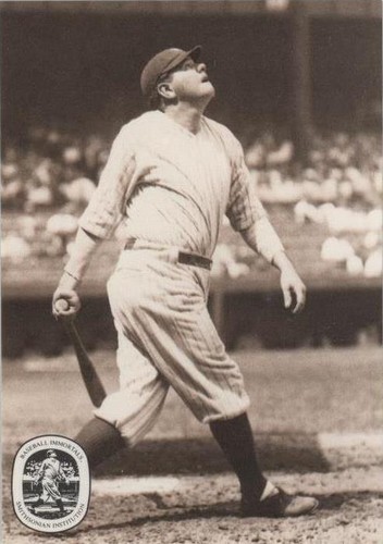 1986 The Sporting News Conlon Collection Baseball Immortals 1 - Babe Ruth #54