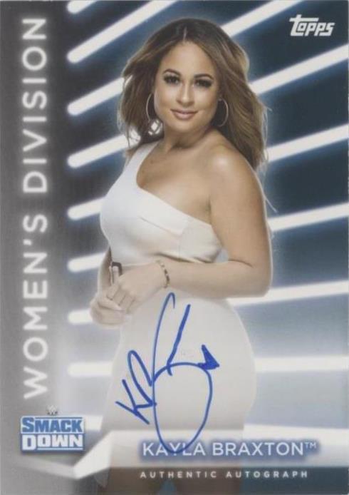2021 Topps WWE Women's Division - Kayla Braxton #A-KB