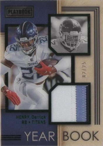 2022 Panini Playbook Derrick Henry #YS-18