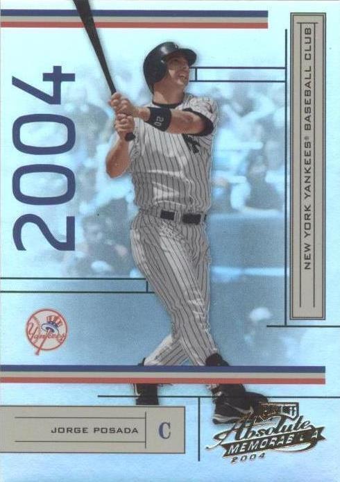 Playoff Absolute Memorabilia 2004 - Jorge Posada #139
