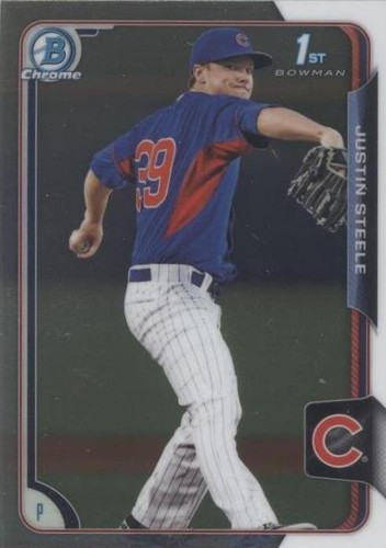 2015 Bowman Chrome - Justin Steele #BCP159