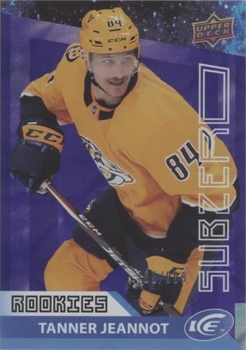 2021-22 Upper Deck Ice - Tanner Jeannot #SZ-53