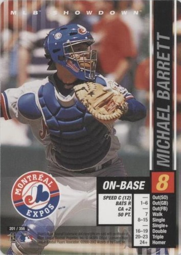 2002 MLB Showdown - Michael Barrett #201
