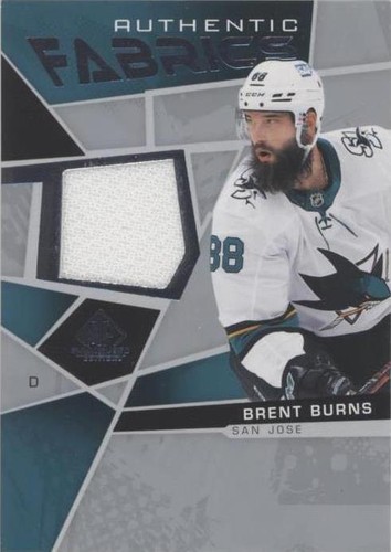 2021-22 Upper Deck SP Game Used - Brent Burns #AF-BB
