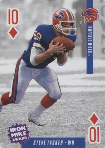 1994 Bicycle Ditka's Picks Playing Cards Steve Tasker #10D