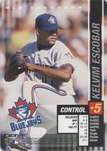 2002 MLB Showdown - Kelvim Escobar #347