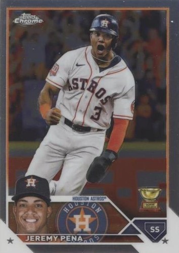 2023 Topps Chrome - Jeremy Pena #113