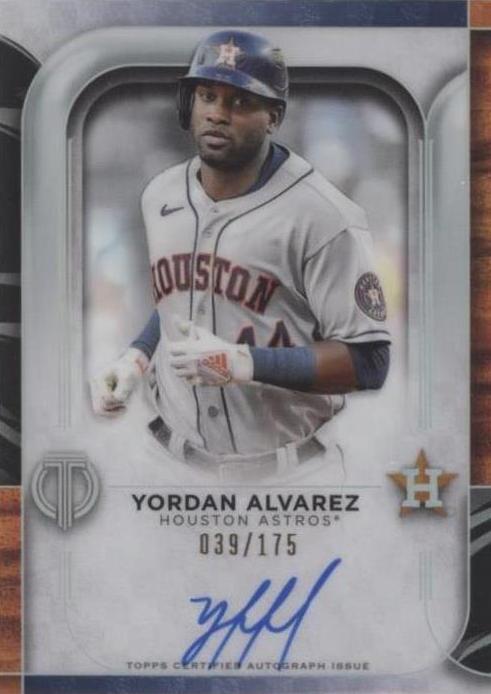 2022 Topps Tribute - Yordan Alvarez #TA-YA