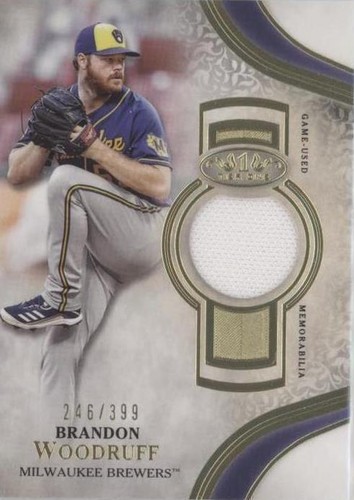 2021 Topps Tier One - Brandon Woodruff #T1R-BW