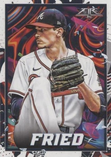 2022 Topps Fire - Max Fried #92