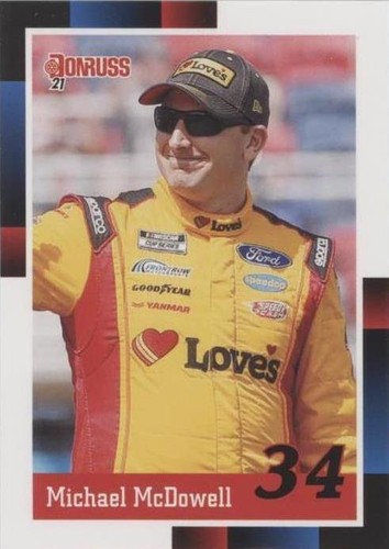 2021 Panini Donruss NASCAR - Michael McDowell #199
