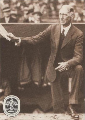 1986 The Sporting News Conlon Collection Baseball Immortals 1 - Connie Mack #18