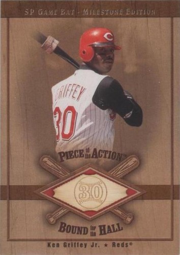 2001 SP Game Bat Edition Milestone - Ken Griffey Jr #B-KG(R)