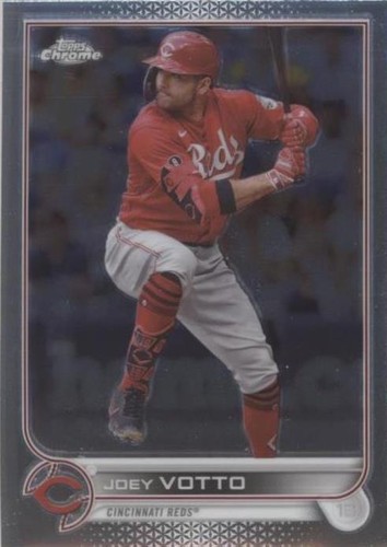 2022 Topps Chrome Sonic B & W Raywave #177 Joey Votto Reds