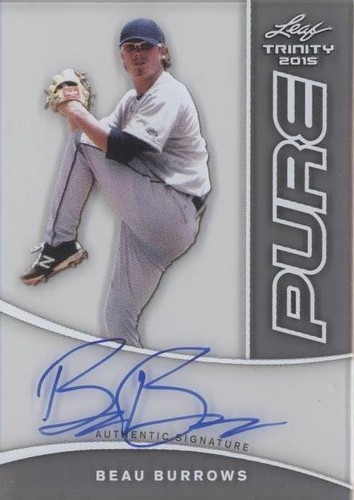 2015 Leaf Trinity - Beau Burrows #P-BB2