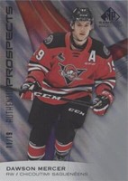 2019-20 Upper Deck SP Game Used CHL Edition - Dawson Mercer #35
