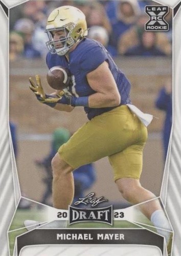 2023 Leaf Draft Michael Mayer #62