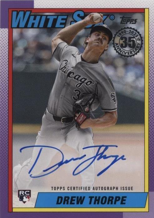 2025 Topps Series 1 - Drew Thorpe #90A-DT