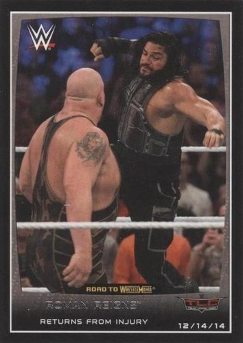 2015 Topps WWE Road to Wrestlemania - Roman Reigns #68