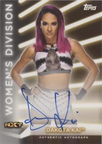2021 Topps WWE Women's Division - Dakota Kai #A-DK