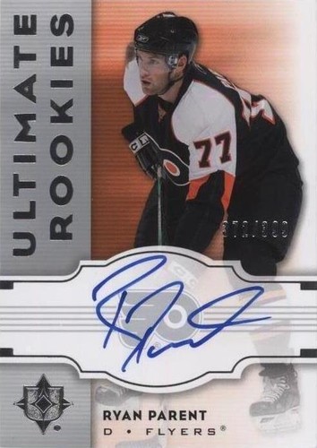 2007-08 Ultimate Collection - Ryan Parent #141