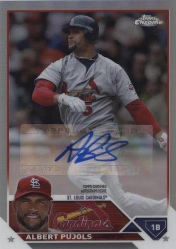 2023 Topps Chrome - Albert Pujols #CLA-AP