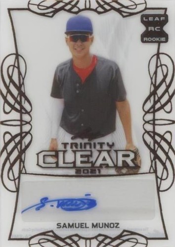 2021 Leaf Trinity - Samuel Munoz #CA-SM1