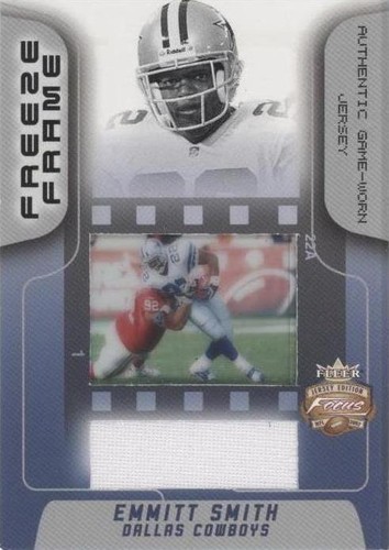 2002 Fleer Focus Jersey Edition Emmitt Smith #FR-ES
